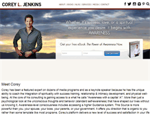 Tablet Screenshot of coreyljenkins.com